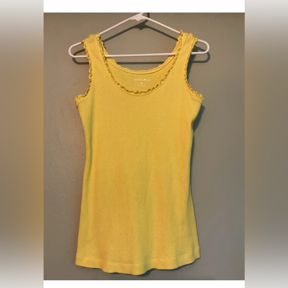 Fashion Bug Sunny Yellow Tank‎ Top